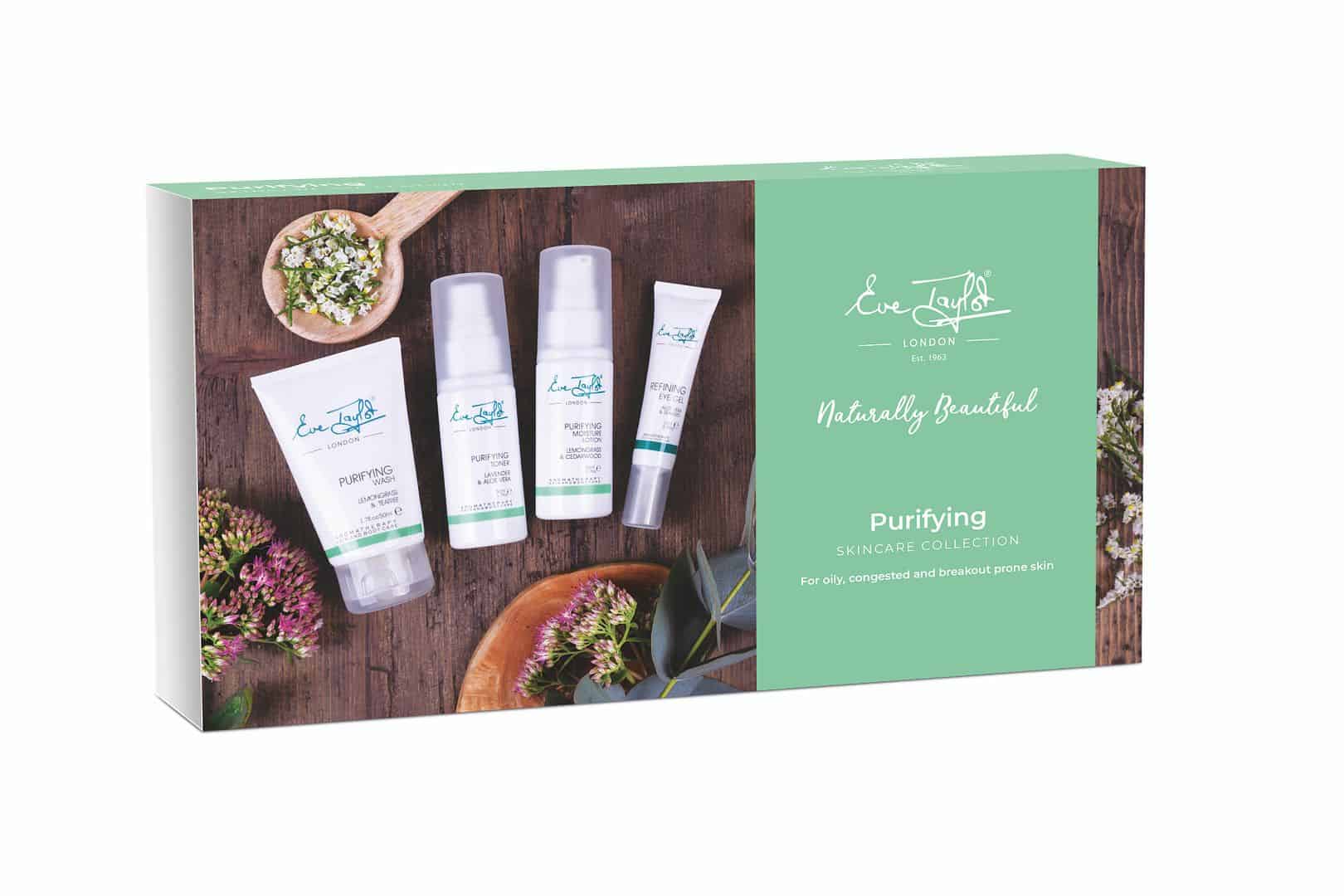 eve taylor purifying skincare collection kit